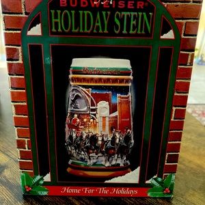 COPY - Budweiser Holiday Stein 1997
